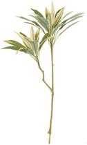 Planta Artificial Arvore Dracena Real Toque X30 Verde Creme 1,10cm