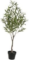 Planta Artificial Arvore Oliveira C/Pote X360 Verde 1,20m