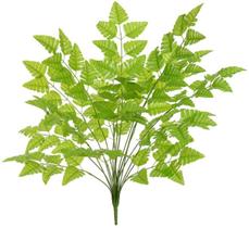 Planta Artificial Arvore Samambaia Real Toque X18 Verde 2T 90cm