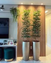 Planta artificial bambu 12 hastes 1 metro , o vaso não acompanha