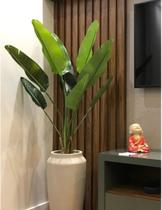 Planta Artificial Bananeira Grande Para Decoração Com 110cm, Plantas Artificiais para decorar Casa, Escritório, Eventos.