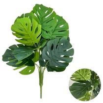 Planta Artificial Costela de Adão 12 folhas Decoração Casa Planta Artificial Costela de Adão 12 folhas Decoração Casa