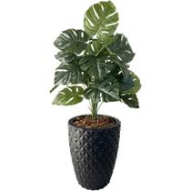 Planta Artificial Costela de Adão 24 Folhas + Vaso Completo Planta Artificial Costela de Adão 24 Folhas + Vaso Completo