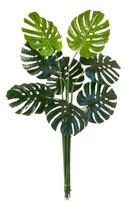 Planta Artificial Costela de Adão 8 Folhas Grandes Decoração Planta Artificial Costela de Adão 8 Folhas Grandes Decoração