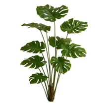 Planta Artificial Costela De Adão Sala Decorativa Realista