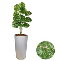 Planta Artificial Costela De Adão Vaso Cone Completo Casa