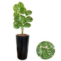 Planta Artificial Costela De Adão Vaso Cone Completo Casa