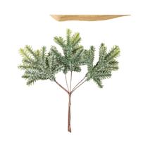 Planta Artificial De Cacto Com Folhas Verdes 6PCS Para Decoração De Casa, Natal, DIY, Guirlanda,
