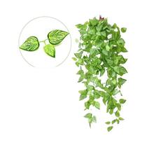 Planta Artificial De Hera Verde De 105cm Com 5 Ramos Para Decoração De Casa, Jardim E Casamento