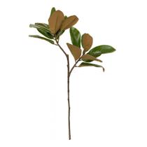 Planta Artificial Decorativa Haste de Camélia 75cm Verde para Vasos e Bases Decoromax