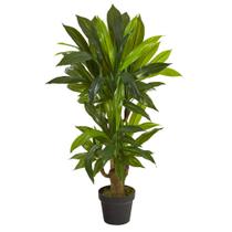 Planta Artificial Drácena de Tallo de Maíz Casi Natural 90 cm