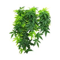 Planta Artificial Durável De Folhas Pendentes De 40/50CM, Sem Desbotamento, Para Aquário, Tanque De