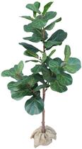 Planta Artificial Fícus Lyrata 1.75m Árvore Folhagem Realista Planta Artificial Fícus Lyrata 1.75m Árvore Folhagem Realista