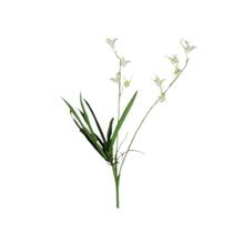 PLANTA ARTIFICIAL FLOR ORQUÍDEA BRANCA (76cm)