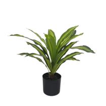 Planta Artificial Folhagem Realista Dracena 55cm