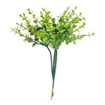 Planta Artificial Folhas Eucalipto x3 Verde - Grillo