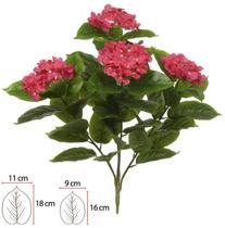Planta Artificial Hortensia X44 Rosa Pink 70cm