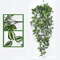 Planta Artificial Jibóia Pendentes Caída Corrente Real Verde