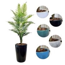 Planta Artificial Palmeira Areca Realista com Vaso Completo Planta Artificial Palmeira Areca Realista com Vaso Completo