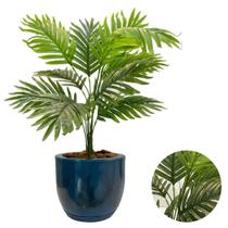 Planta Artificial Palmeira Com Vaso Bojo Completo
