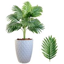 Planta Artificial Palmeira com Vaso Polietileno Completo