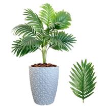 Planta Artificial Palmeira com Vaso Polietileno Completo