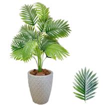 Planta Artificial Palmeira Com Vaso Polietileno Completo - PlantaImport