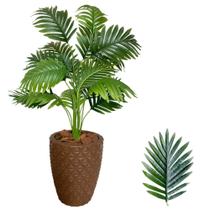 Planta Artificial Palmeira Com Vaso Polietileno Completo - PlantaImport