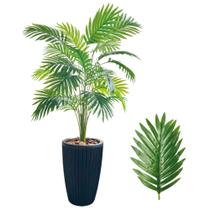 Planta Artificial Palmeira com Vaso Polietileno Cone Romano