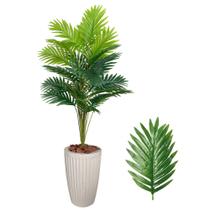 Planta Artificial Palmeira com Vaso Polietileno Cone Romano