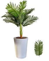 Planta Artificial Palmeira Coqueiro + Vaso Completo Cores