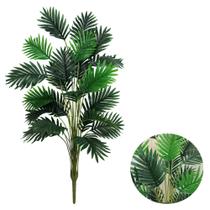 Planta Artificial Palmeira Grande 24 Folhas 115cm Decorativa