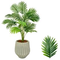 Planta Artificial Palmeira + Vaso Origami Polietileno Planta Artificial Palmeira + Vaso Origami Polietileno