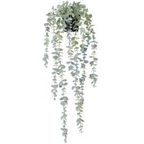 Planta artificial suspensa COCOBOO Fake Eucalyptus em vaso de 9 cm