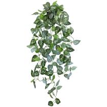 Planta artificial suspensa LOYWREE Pothos 39cm com vaso