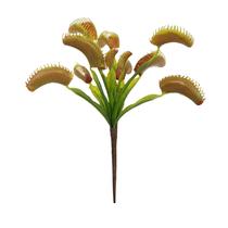 Planta artificial Venus Flytrap Plant Vickerman, 30 cm, verde, pacote com 3