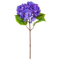 Planta artificial Vickerman 51 cm, lavanda, hortênsia, caule, 2 unidades