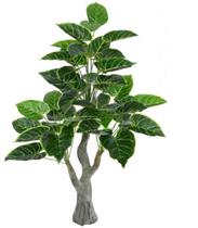 Planta Árvore Artificial Alocásia Real Toque X42 Verde 1,20m - FLORESCER DECOR