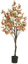 Planta Árvore Artificial Azaleia Pu C/Pote X544 Laranja1,4m Planta Árvore Artificial Azaleia Pu C/Pote X544 Laranja1,4m