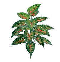 Planta Árvore Artificial Caladium Real Toque Verde 60cm