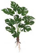 Planta Árvore Artificial Costela De Adão C/Raiz X12 Verde 60cm Planta Árvore Artificial Costela De Adão C/Raiz X12 Verde 60cm