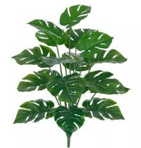 Planta Árvore Artificial Costela-de-Adão Real Toque Verde 60cm - FLORESCER DECOR