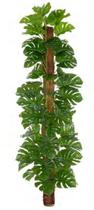 Planta Árvore Artificial Costela de Adão Real Toque X54 Verde 1,20m - FLORESCER DECOR