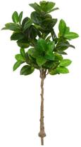 Planta Àrvore Artificial Ficus Elástica Real Toque X82 Verde 1,50cm