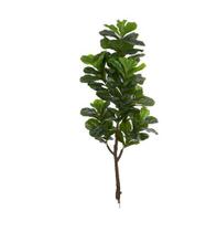 Planta Árvore Artificial Ficus Lyrata Real Toque Verde 1,70m - FLORESCER DECOR