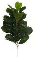 Planta Árvore Artificial Ficus Lyrata Real Toque X20 Verde 60cm