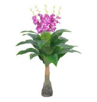 Planta Árvore Artificial Orquídea 98cm Planta Árvore Artificial Orquídea 98cm