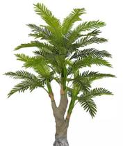 Planta Árvore Artificial Palmeira Real Toque Verde 2 Tons 1,67m - Florescer Decor