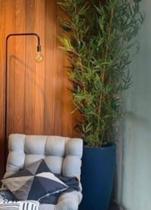 Planta bambu artificial 1 MT de altura com 4 galhos o vaso não acompanha - Toke verde