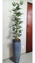 Planta bambu artificial 4 galhos 1mt o vaso não acompanha